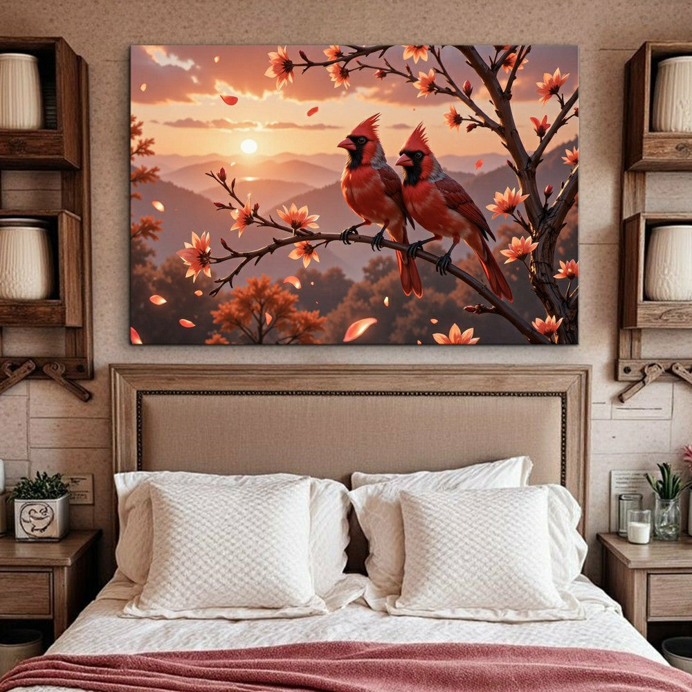 Plow & Hearth 3D Cardinals Wall Art III