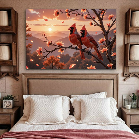 Plow & Hearth 3D Cardinals Wall Art III