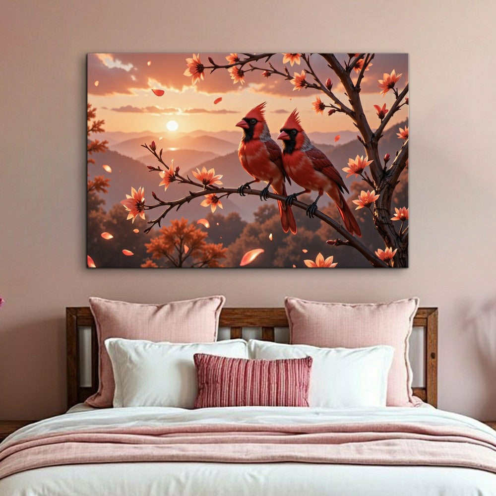 Plow & Hearth 3D Cardinals Wall Art III