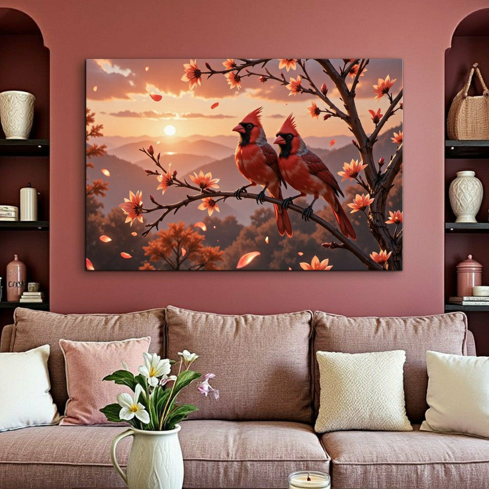 Plow & Hearth 3D Cardinals Wall Art III