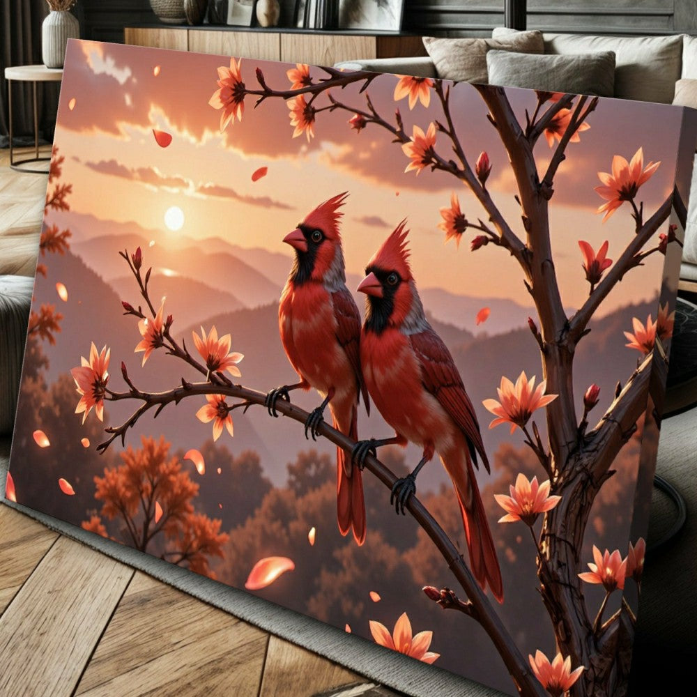 Plow & Hearth 3D Cardinals Wall Art III
