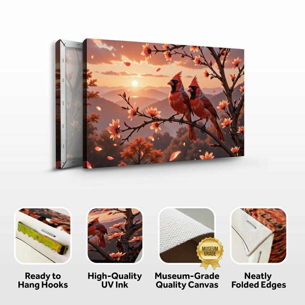 Plow & Hearth 3D Cardinals Wall Art III