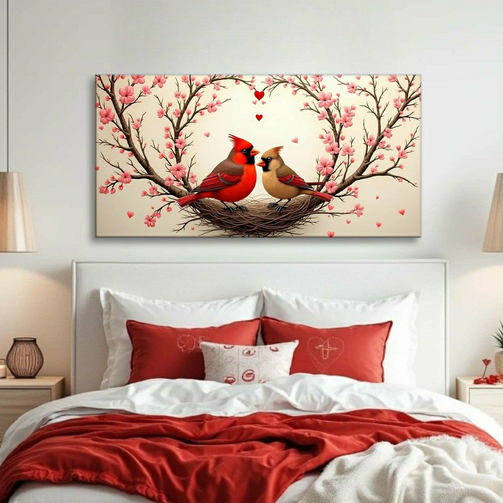 Plow & Hearth 3D Cardinals Wall Art II