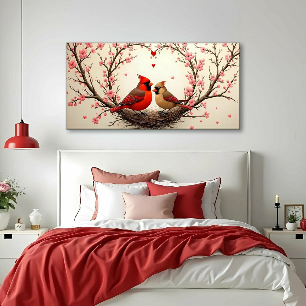 Plow & Hearth 3D Cardinals Wall Art II