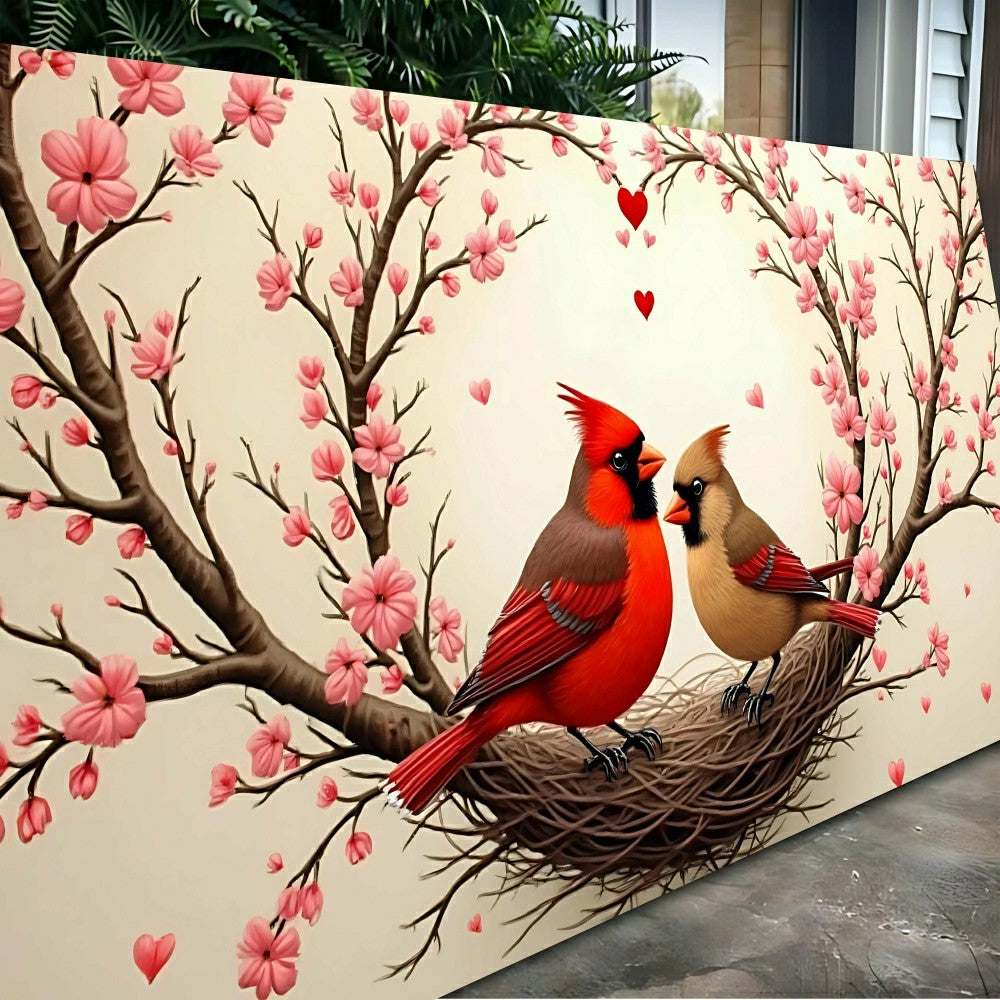 Plow & Hearth 3D Cardinals Wall Art II