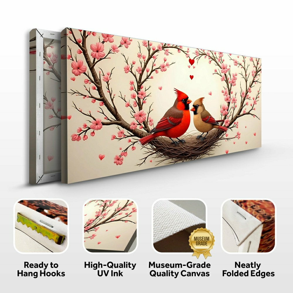 Plow & Hearth 3D Cardinals Wall Art II