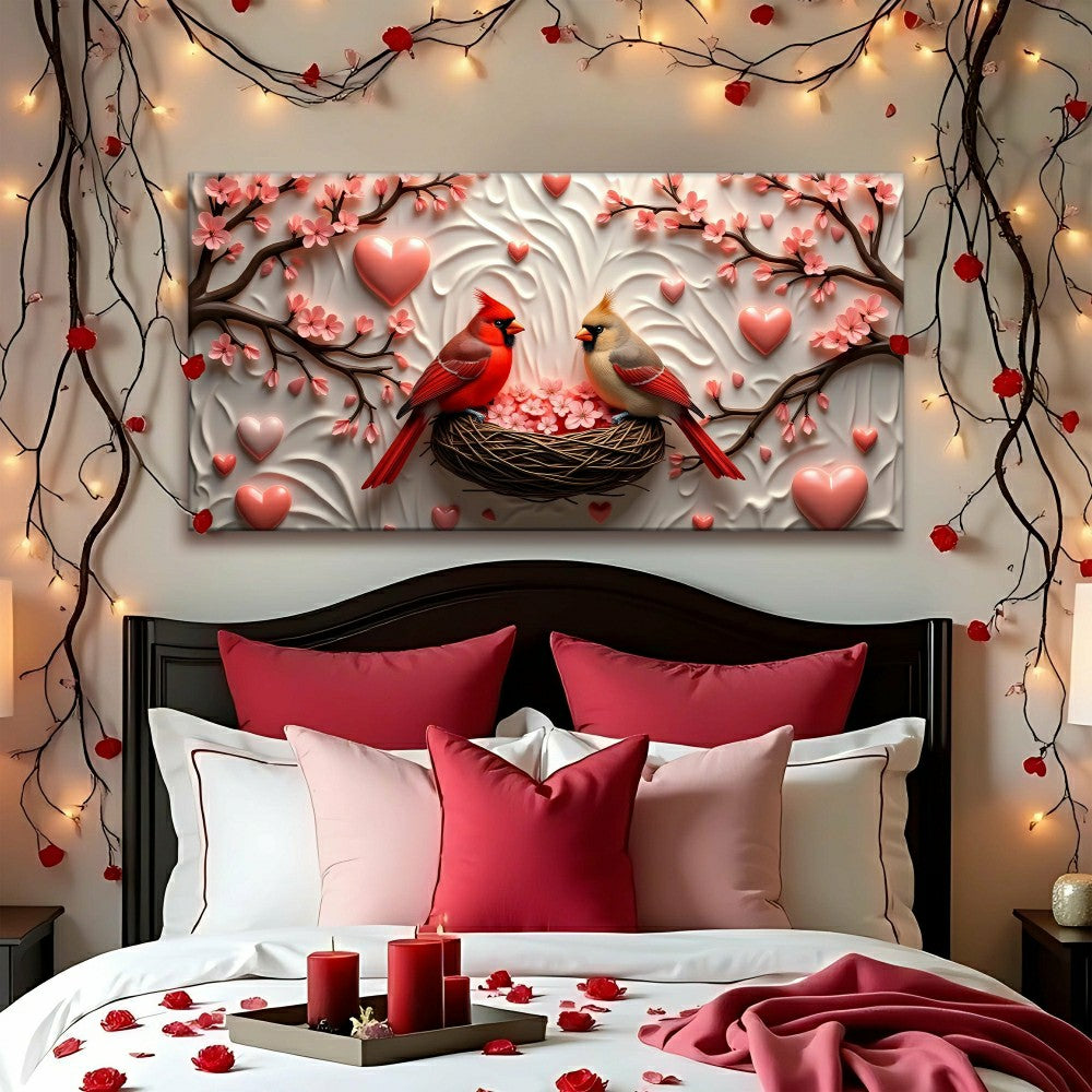 Plow & Hearth 3D Cardinals Wall Art