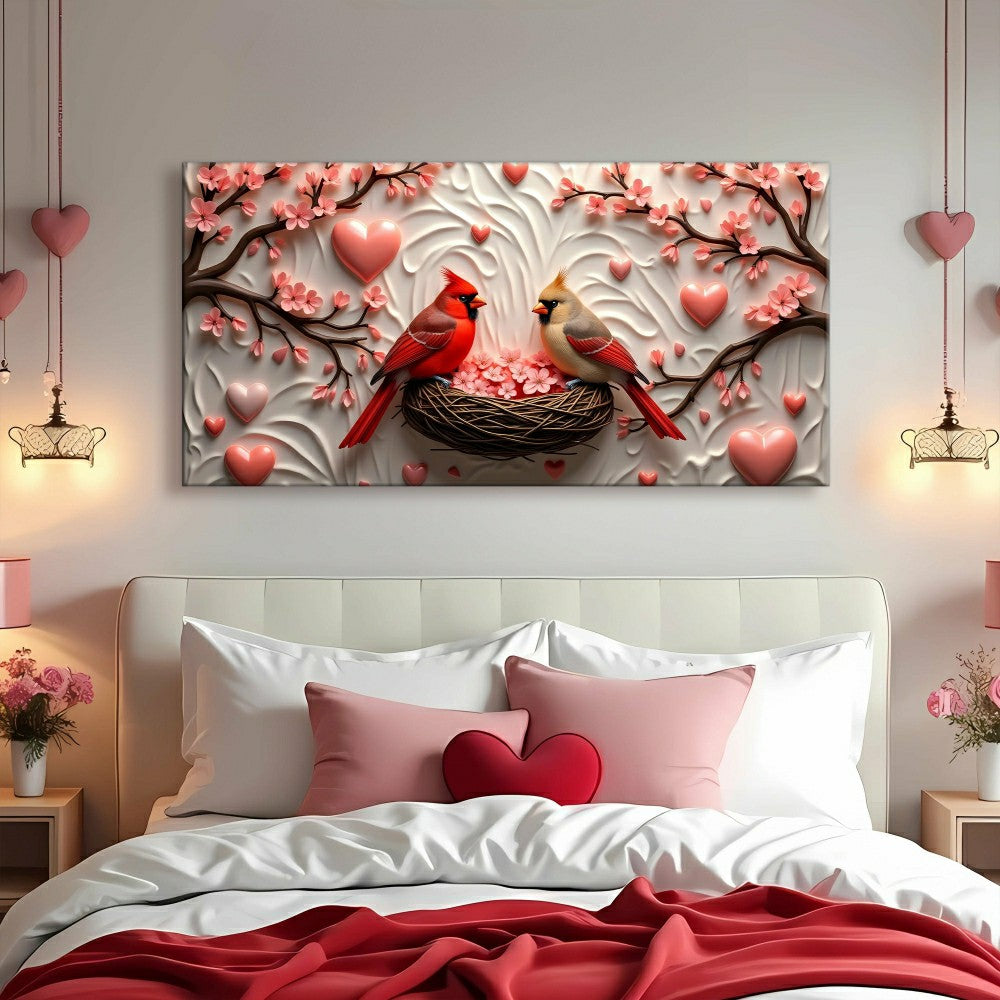 Plow & Hearth 3D Cardinals Wall Art
