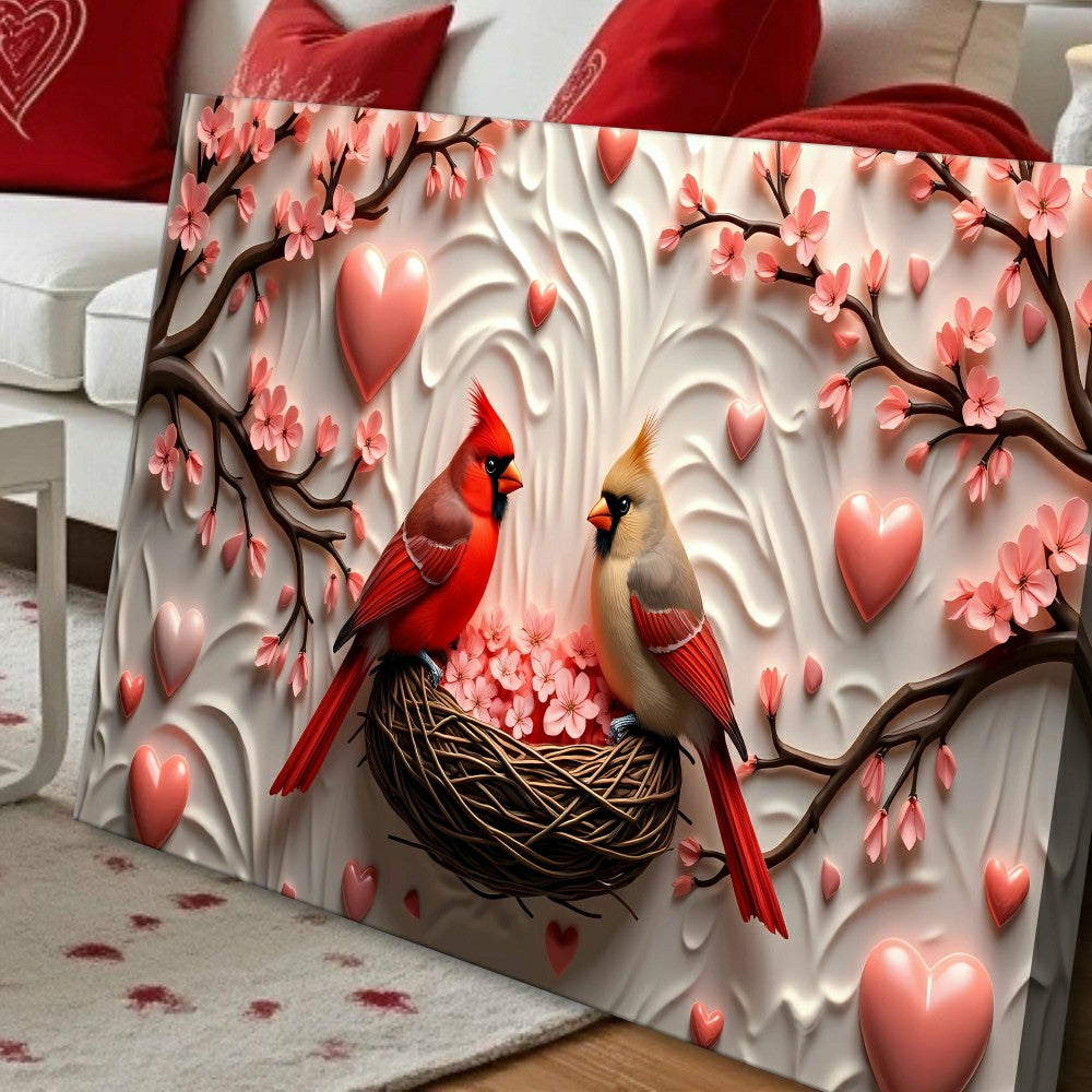 Plow & Hearth 3D Cardinals Wall Art