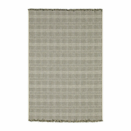 Plow & Hearth Indoor/Outdoor Huntington Stripe Polypropylene Rug, 7'10" x 10'
