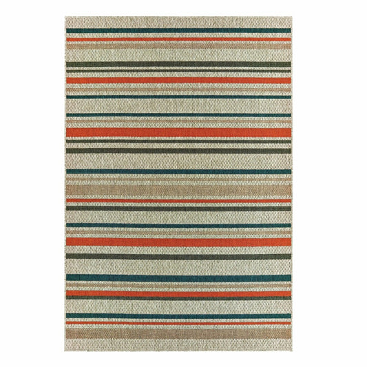 Plow & Hearth Cambridge Stripe Indoor/Outdoor Rug