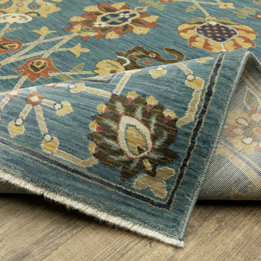 Plow & Hearth Clover Hill Gems Polypropylene Rug