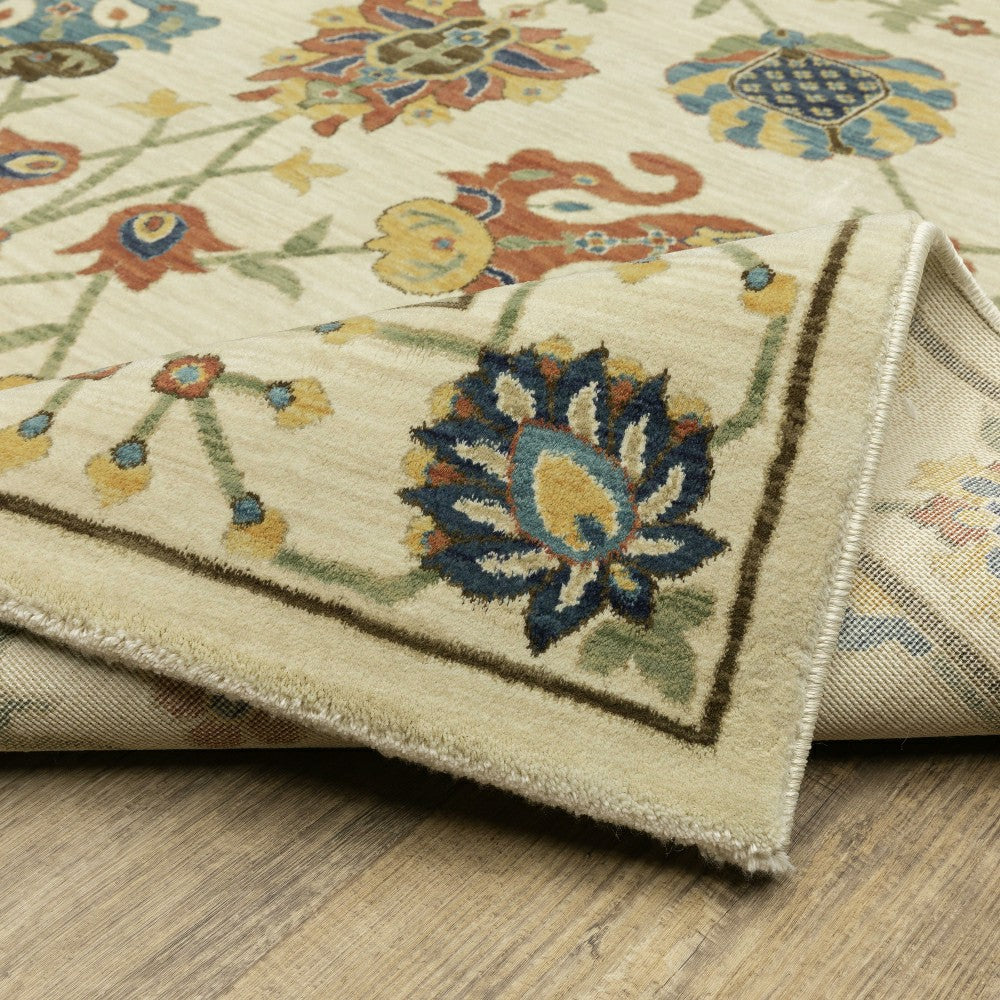 Plow & Hearth Clover Hill Gems Polypropylene Rug