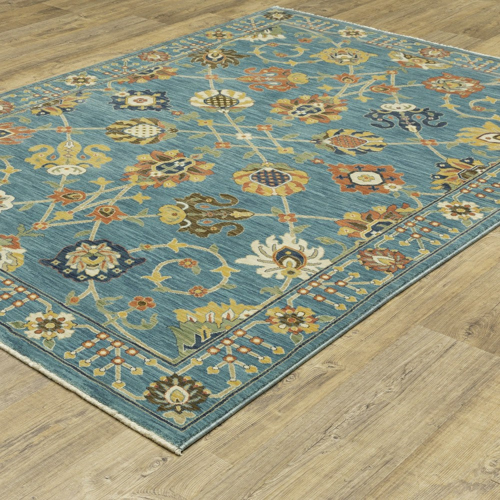 Plow & Hearth Clover Hill Gems Polypropylene Rug