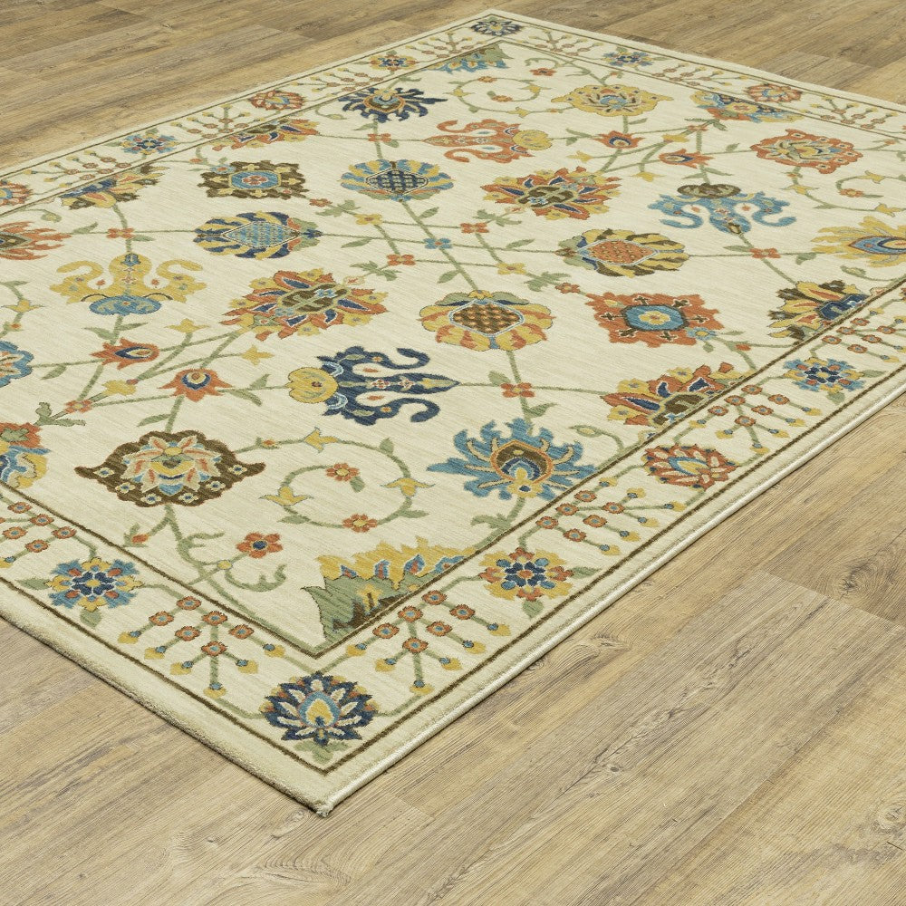 Plow & Hearth Clover Hill Gems Polypropylene Rug