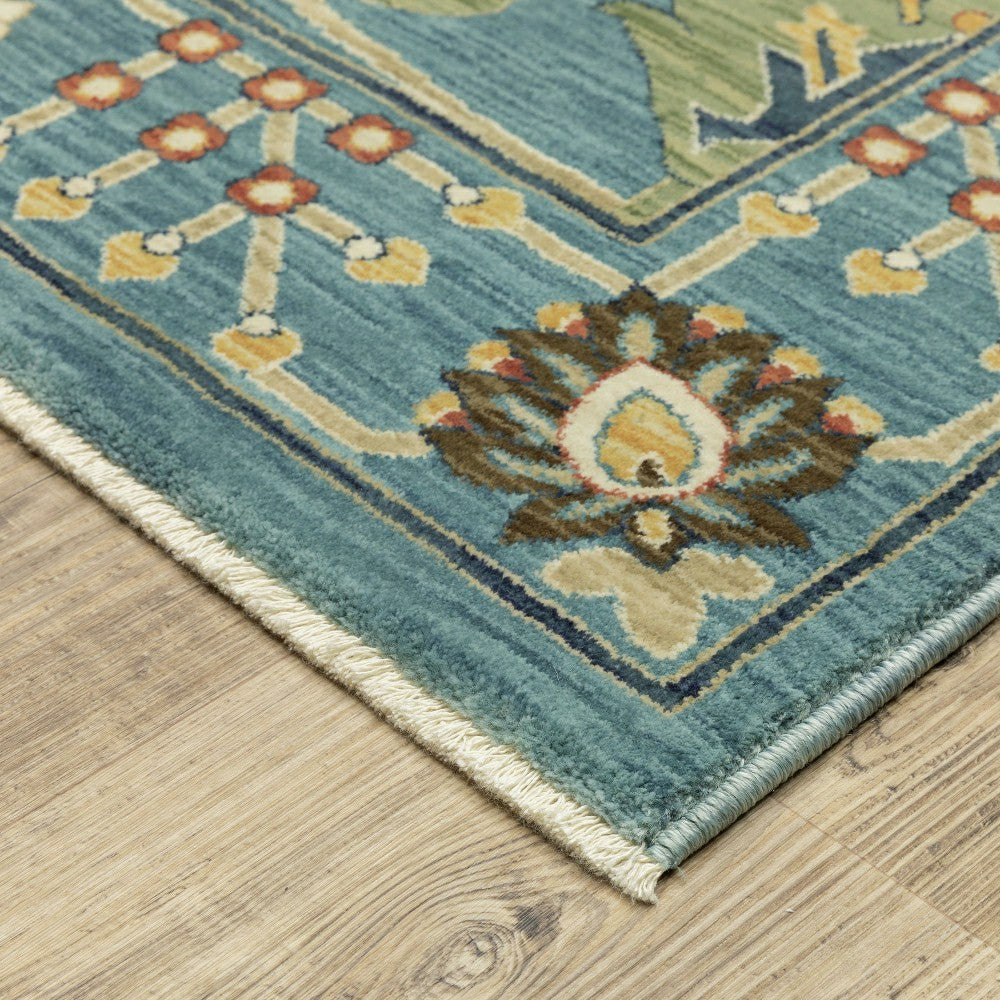 Plow & Hearth Clover Hill Gems Polypropylene Rug