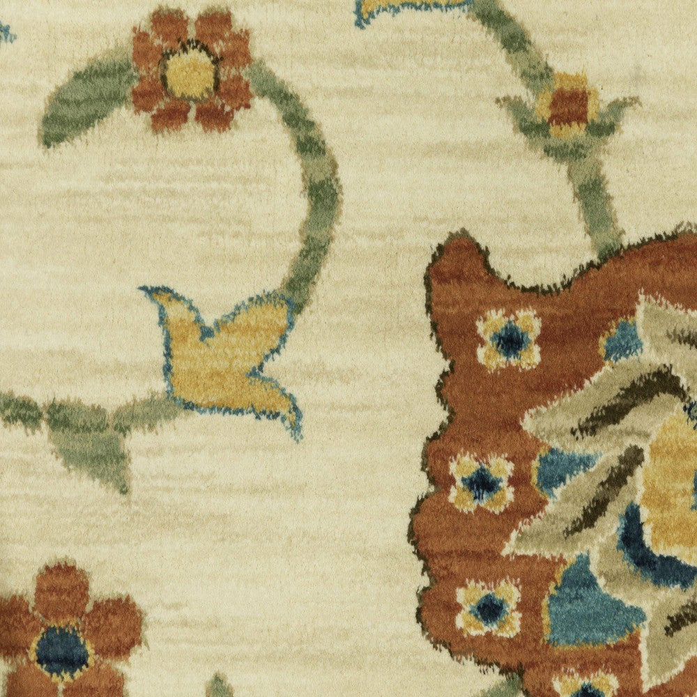 Plow & Hearth Clover Hill Gems Polypropylene Rug