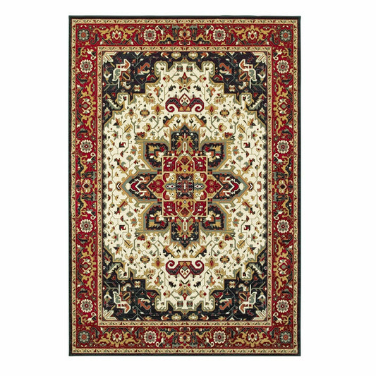 Plow & Hearth Sheridan Medallion Polypropylene Rug
