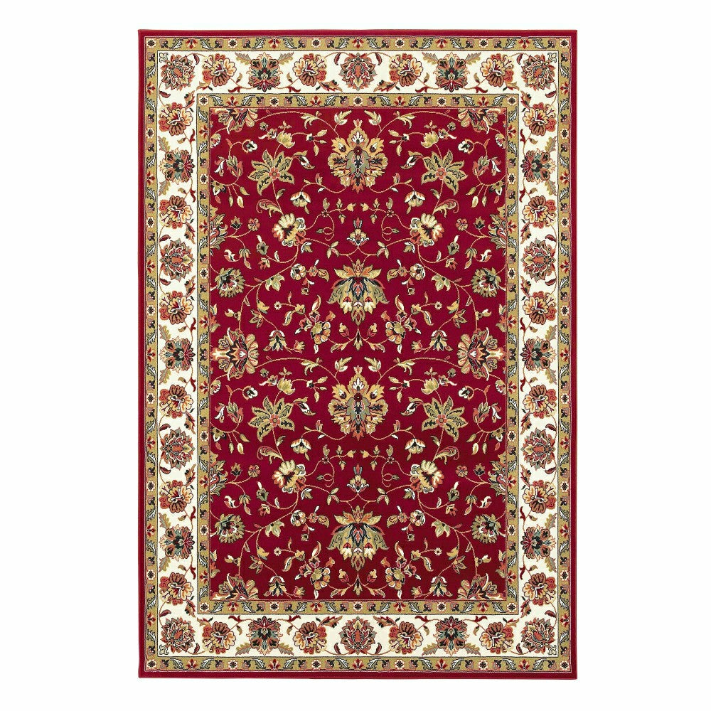 Plow & Hearth Sheridan Border Polypropylene Rug