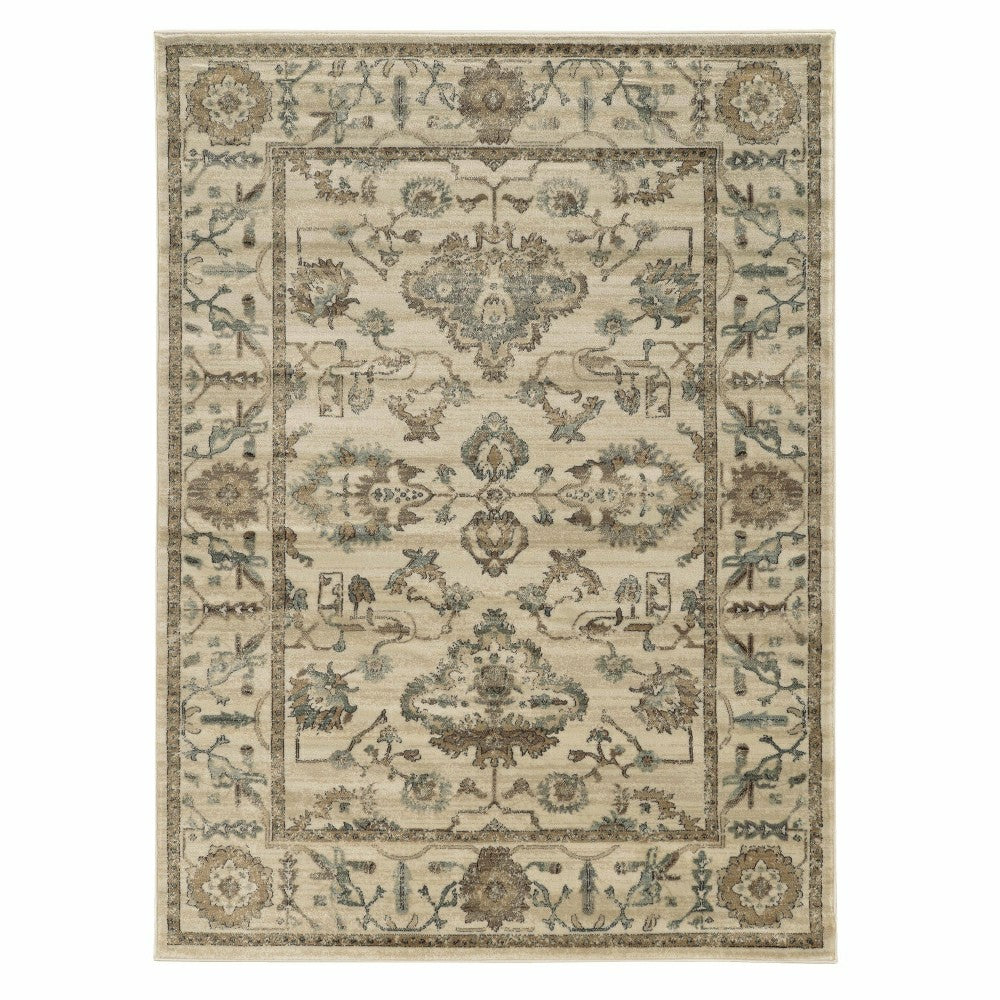 Plow & Hearth Woodberry Polypropylene Rug, 3'3" x 4'11"
