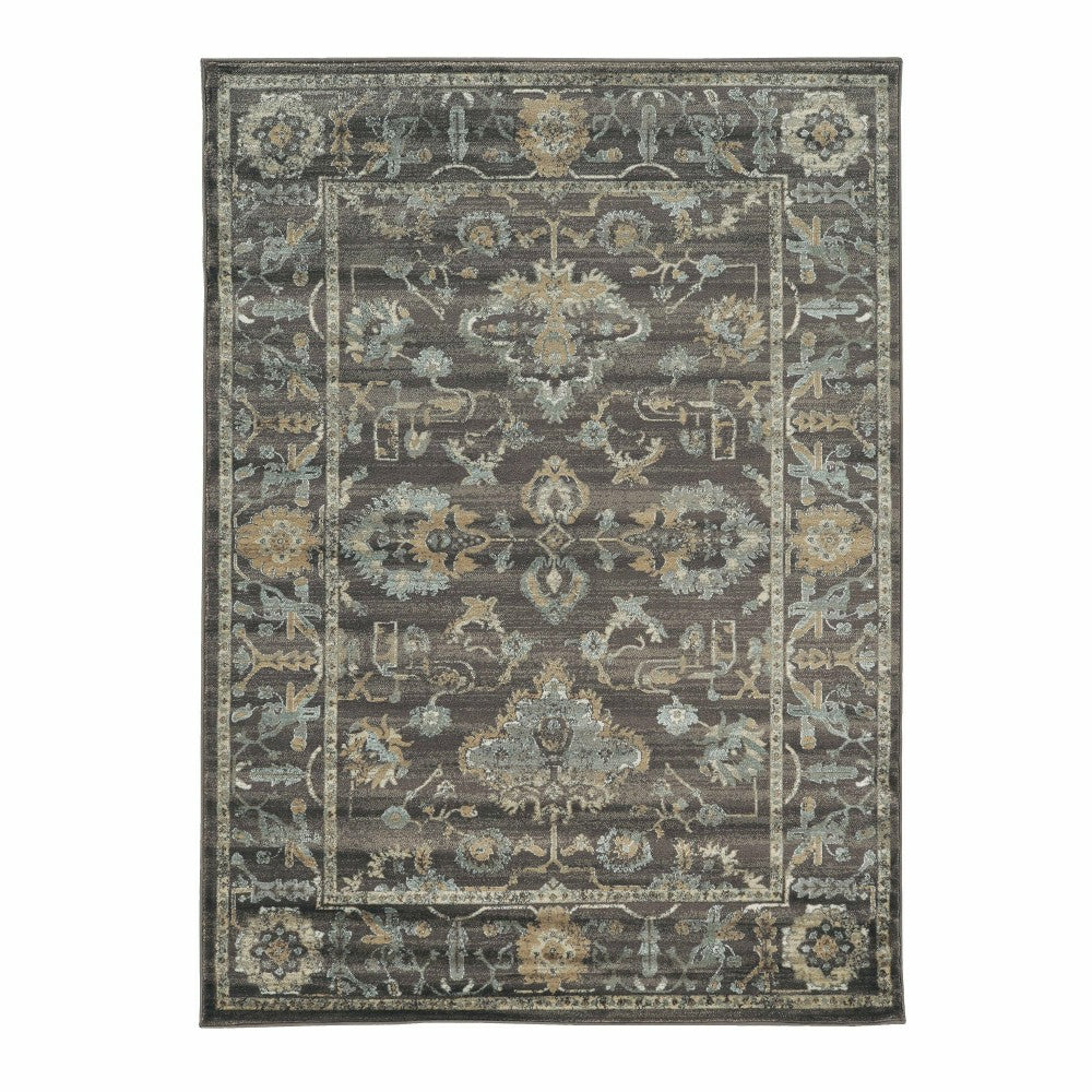 Plow & Hearth Woodberry Polypropylene Rug, 3'3" x 4'11"