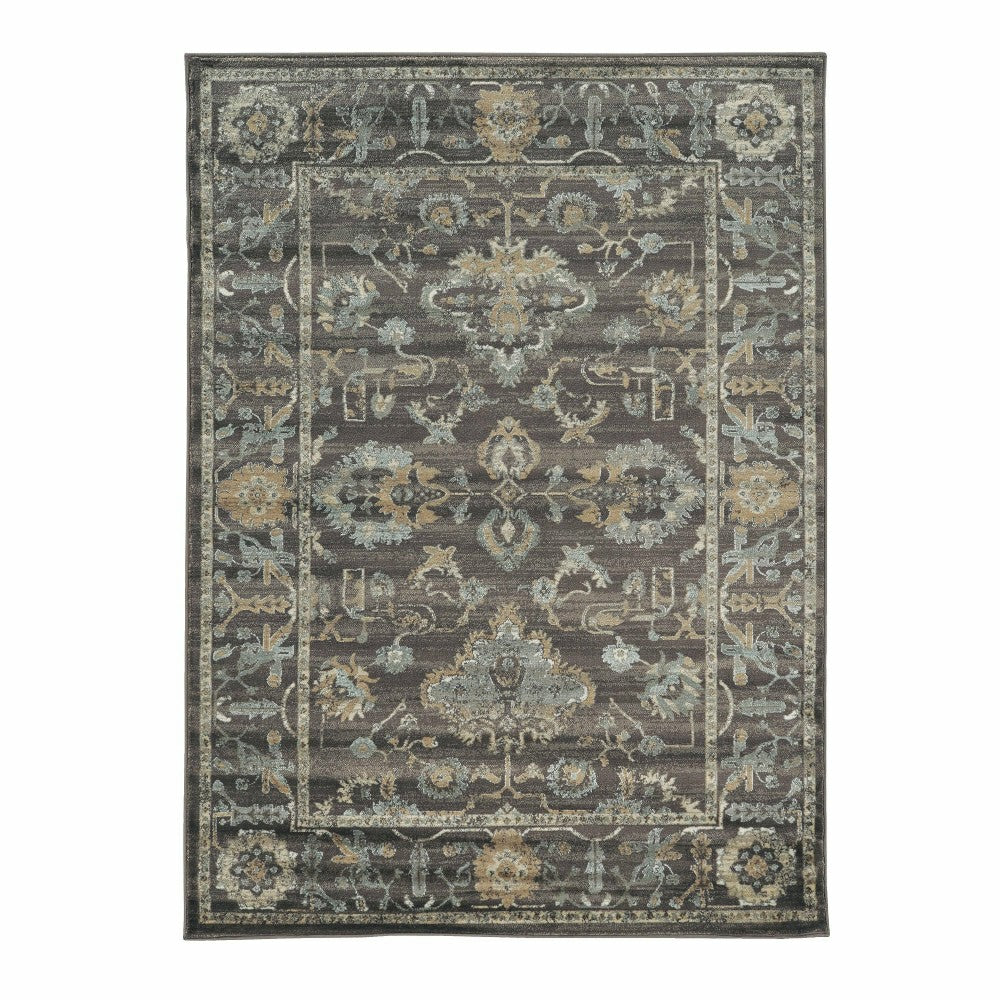 Plow & Hearth Woodberry Polypropylene Rug, 3'3" x 4'11"
