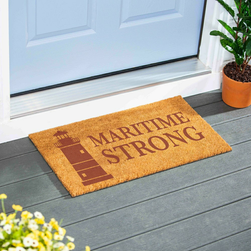 Plow & Hearth EG Studio Canada Pride Coir Mat (28x16)