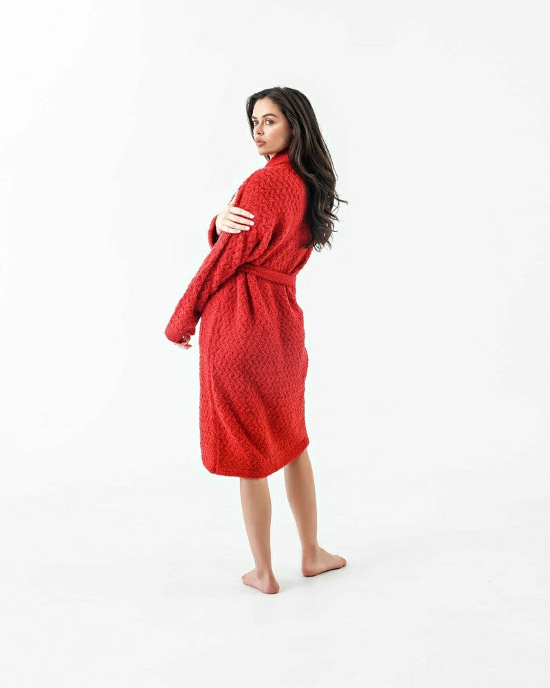Plow & Hearth Snug Waffle Robe