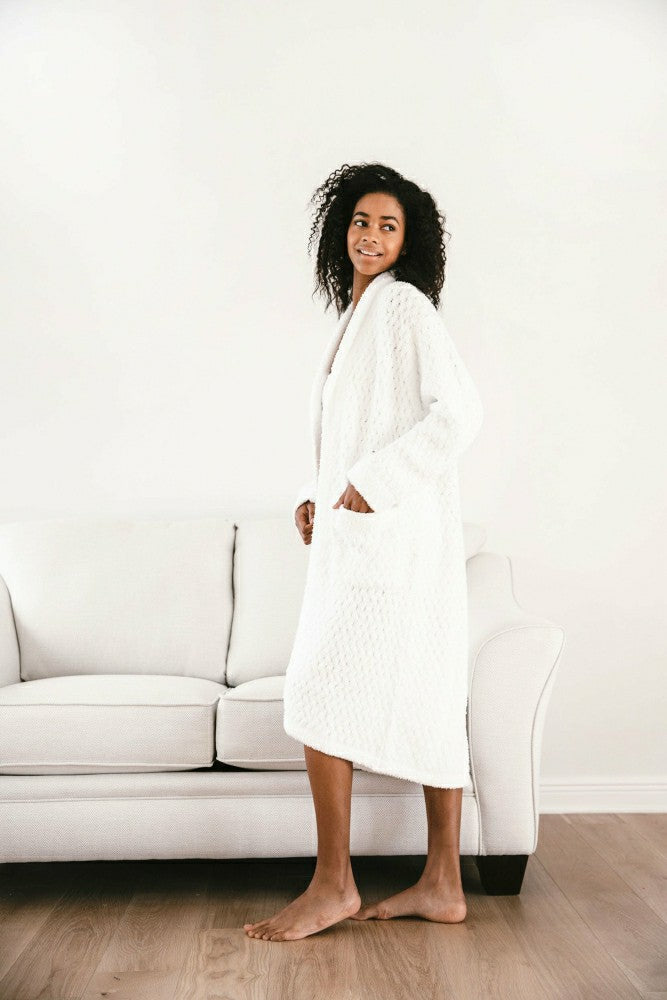 Plow & Hearth Snug Waffle Robe