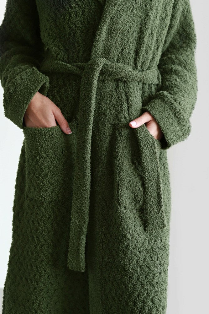 Plow & Hearth Snug Waffle Robe