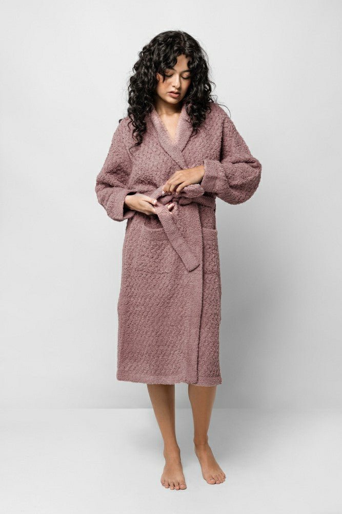 Plow & Hearth Snug Waffle Robe