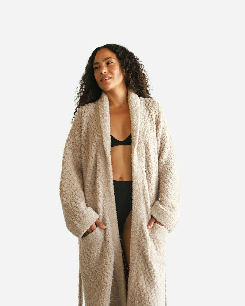 Plow & Hearth Snug Waffle Robe