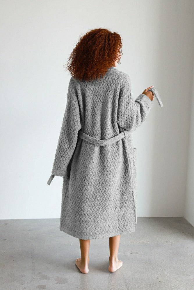 Plow & Hearth Snug Waffle Robe