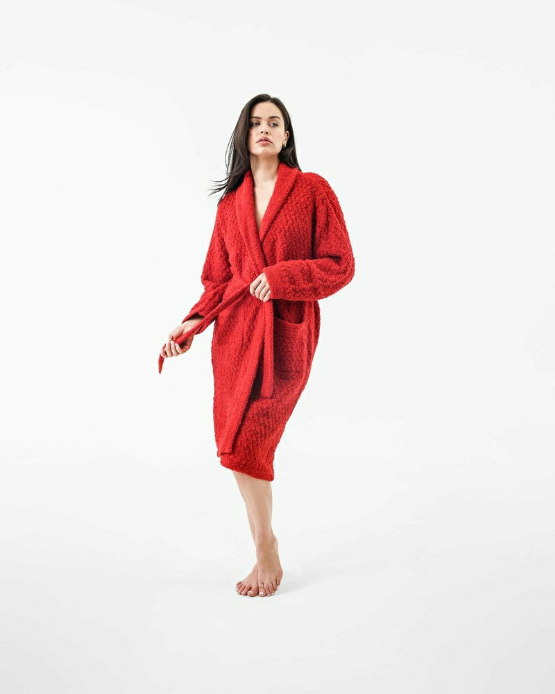 Plow & Hearth Snug Waffle Robe