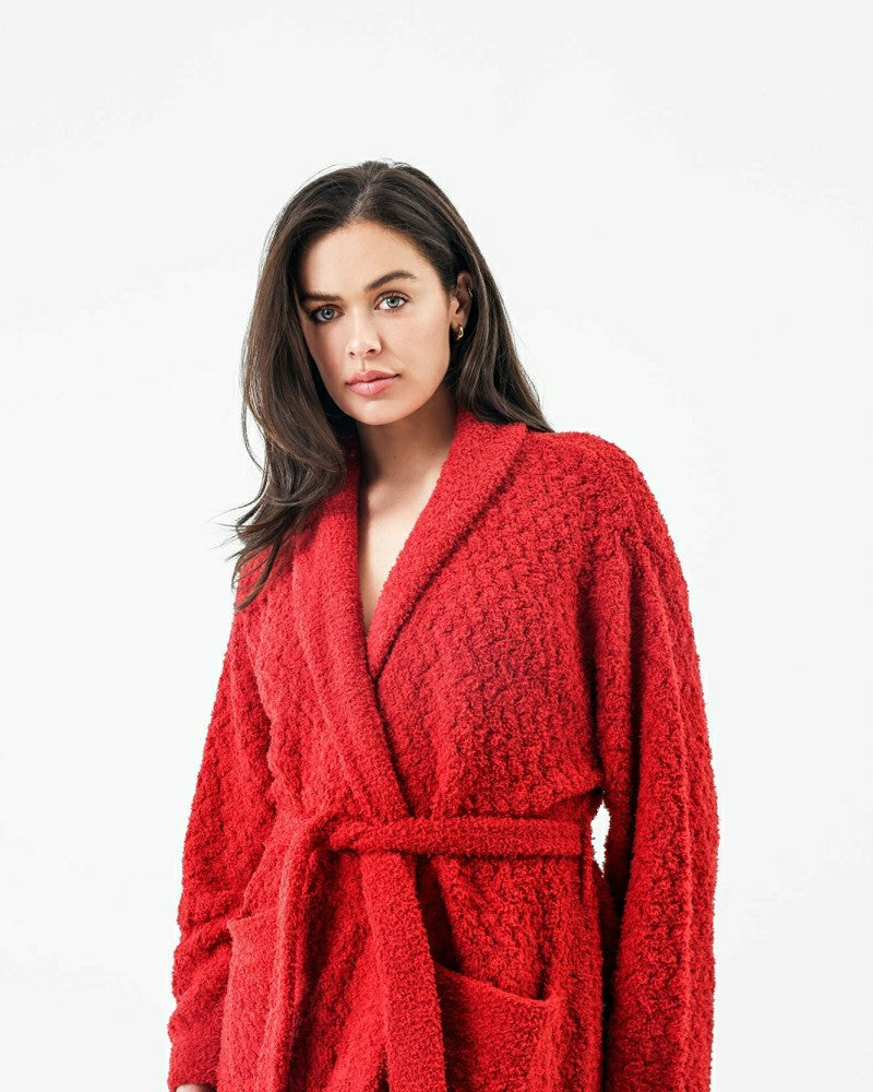 Plow & Hearth Snug Waffle Robe
