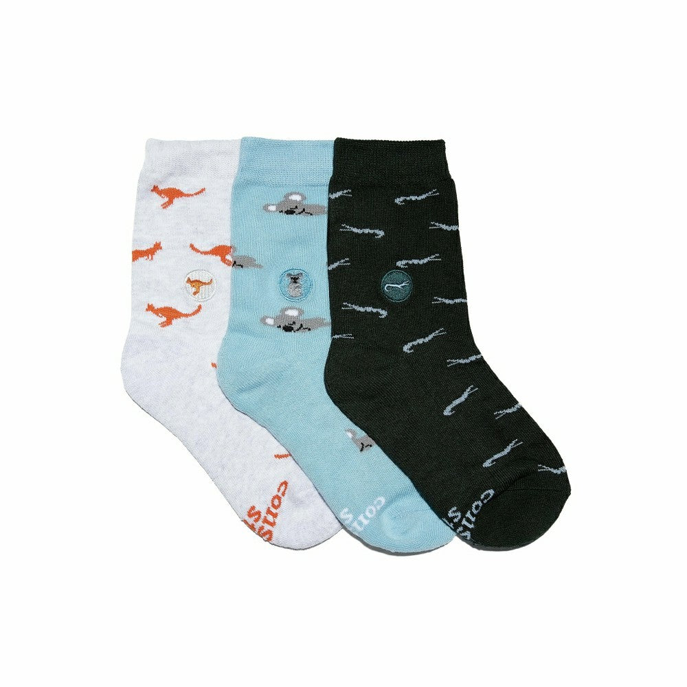 Plow & Hearth Kids Socks that Protect Animals