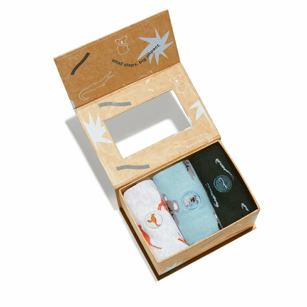Plow & Hearth Kids Socks that Protect Animals