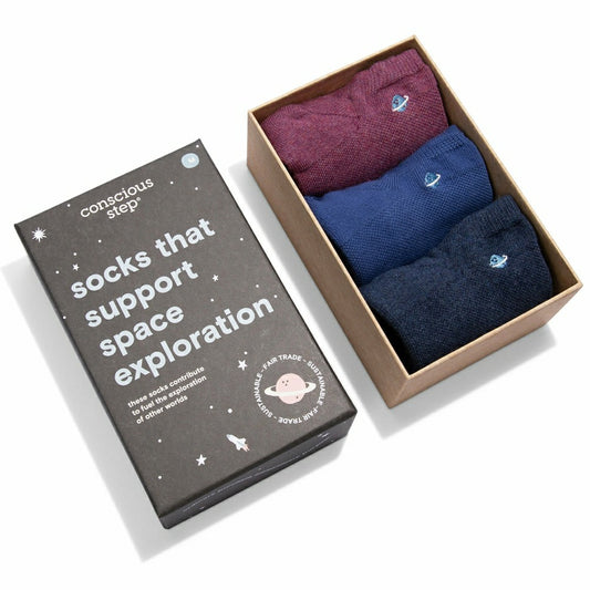 Plow & Hearth Socks that Support Space Exploration