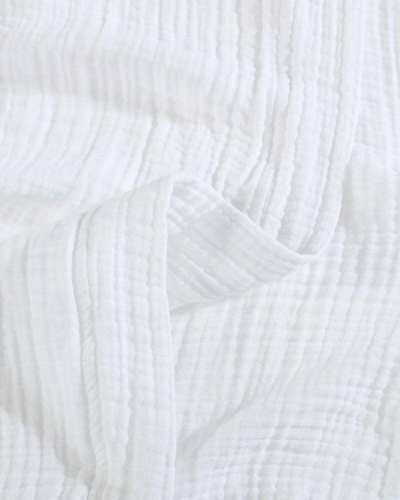 Plow & Hearth Muslin Cotton Kimono