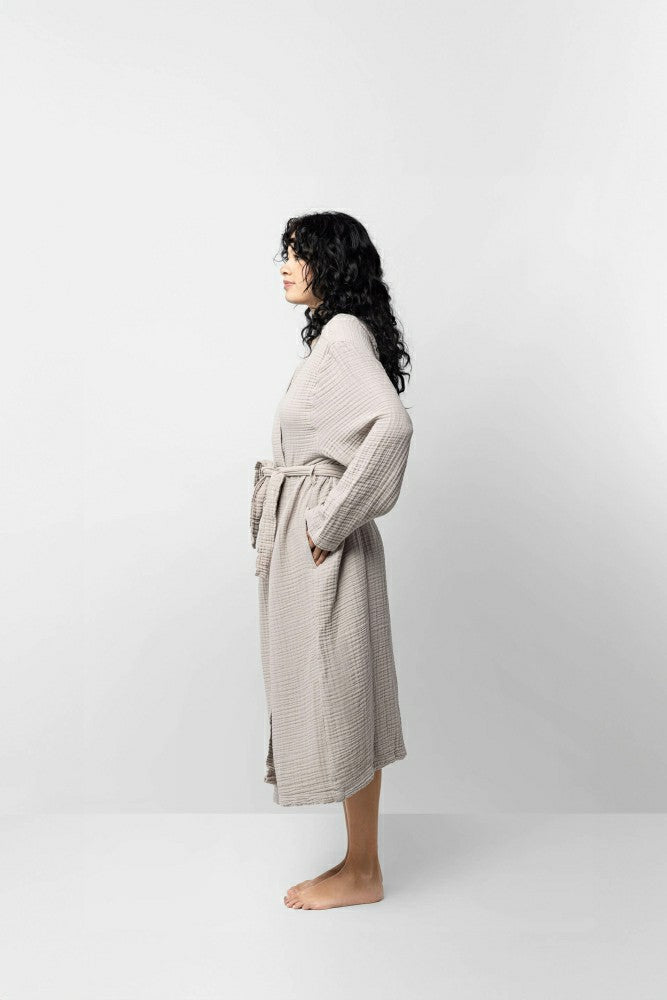 Plow & Hearth Muslin Cotton Kimono