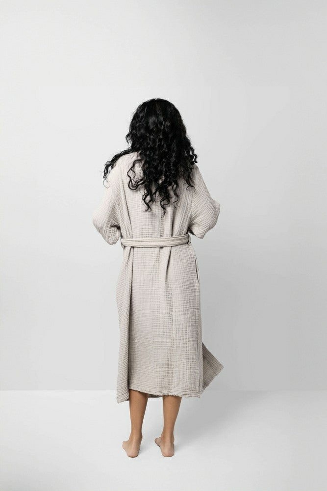 Plow & Hearth Muslin Cotton Kimono