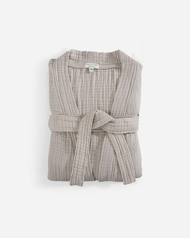 Plow & Hearth Muslin Cotton Kimono