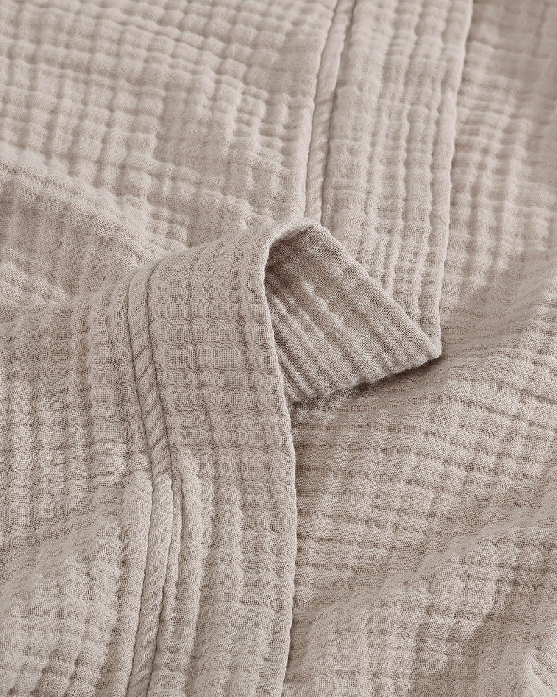 Plow & Hearth Muslin Cotton Kimono