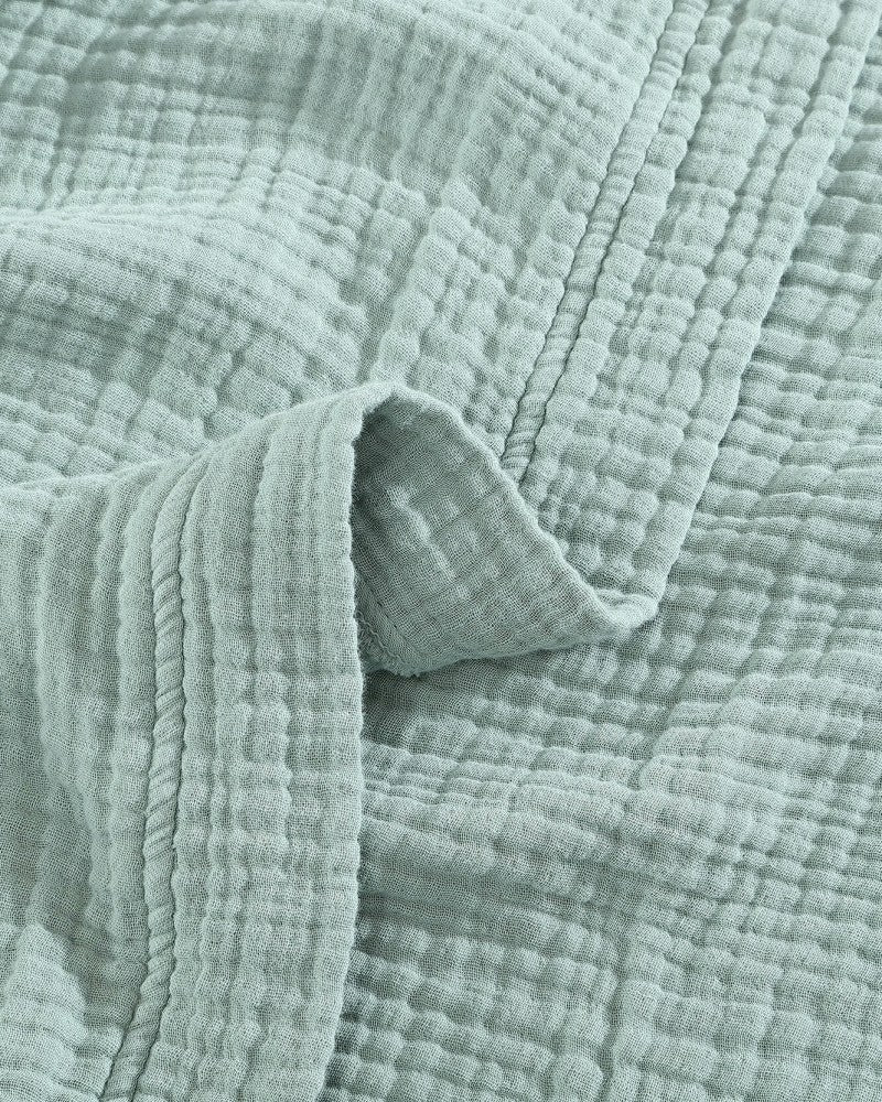 Plow & Hearth Muslin Cotton Kimono
