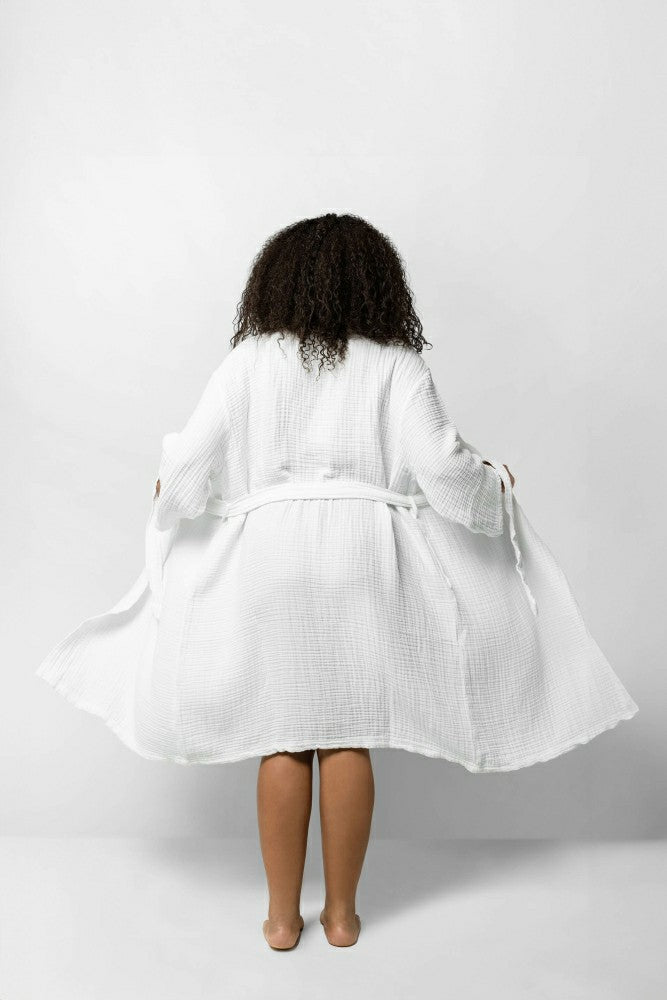 Plow & Hearth Muslin Cotton Kimono