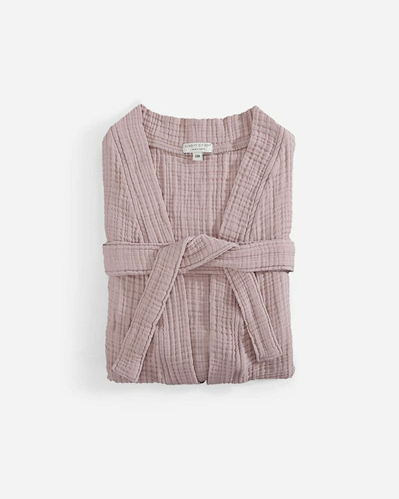 Plow & Hearth Muslin Cotton Kimono