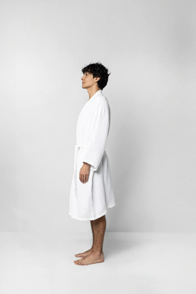Plow & Hearth Muslin Cotton Kimono
