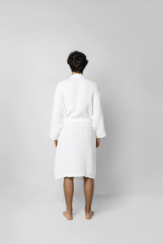 Plow & Hearth Muslin Cotton Kimono