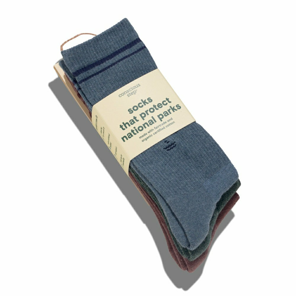 Plow & Hearth Comfort Crew Socks that Protect National Parks