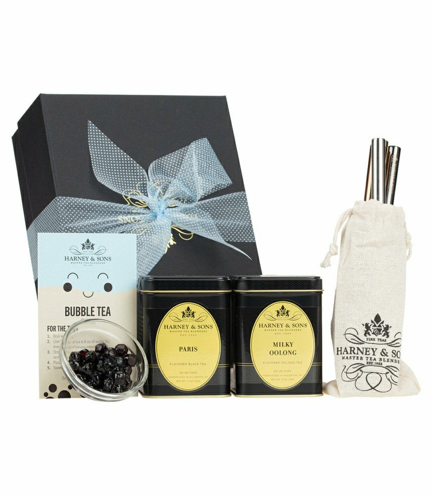 Plow & Hearth Harney & Sons Bubble Tea Set